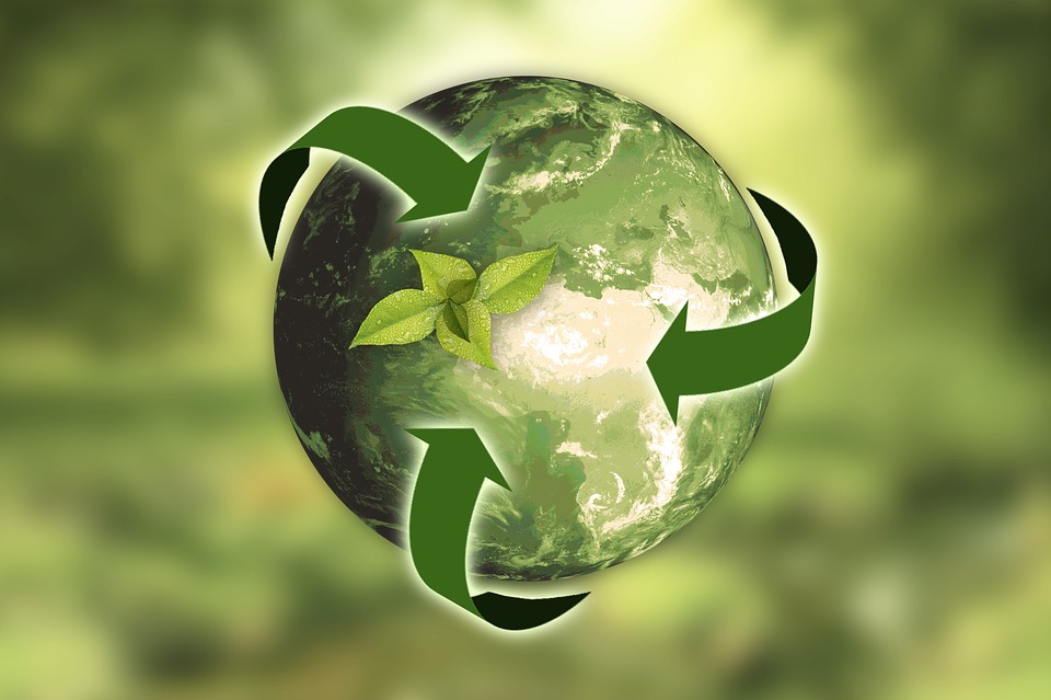 save nature by recycling the wastes