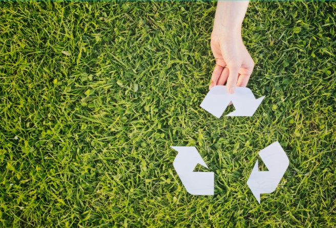 Recycling reduce landfill waste