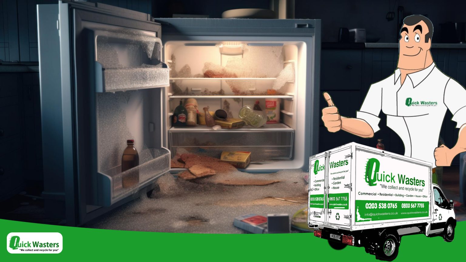 Fridge Freezer Removal & Collection Services in London By Quick Wasters ...
