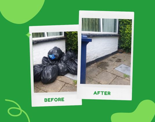 Quick Wasters Before and After House Clearance in London