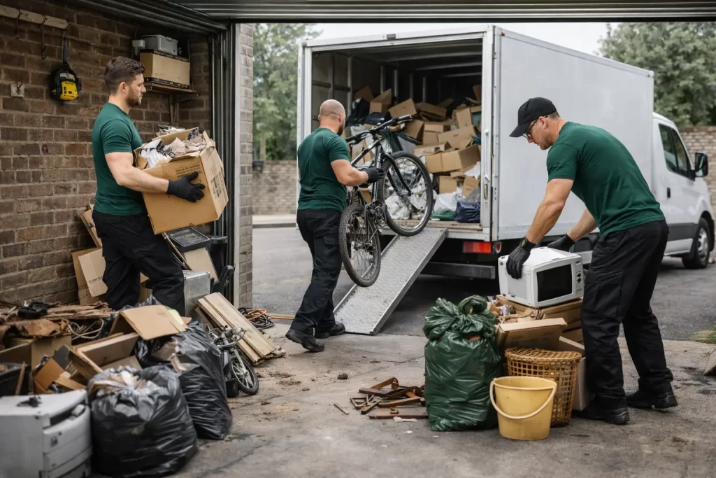 Garage Cleanout and Waste Clearance in Harrow